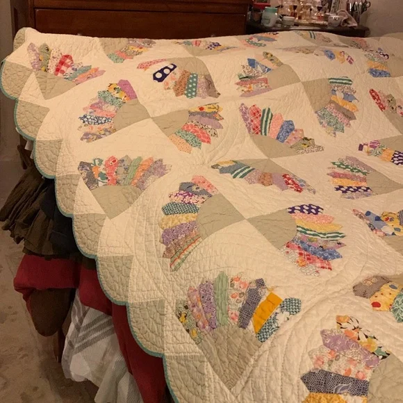 Vintage America Multicolor Patchwork Quilt - Picture 3 of 4